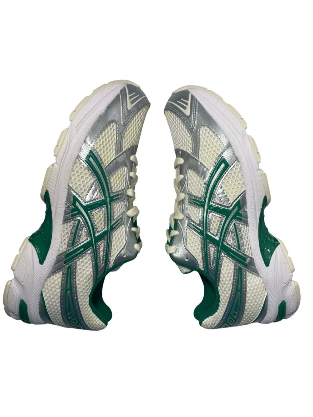 Asics Gel-1130 Running Shoes Cream/Kale Unisex US Men's Sz 8 Women's Sz 9.5 NWB - Picture 3 of 11